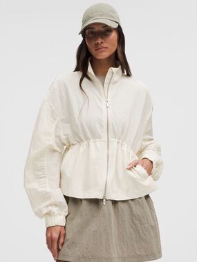 Lululemon Crinkle Nylon Cinchable Jacket